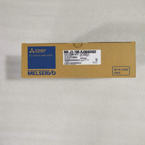 Mitsubishi Mr-j3-70b-rj004u502 Servo Drive - New Equipment
