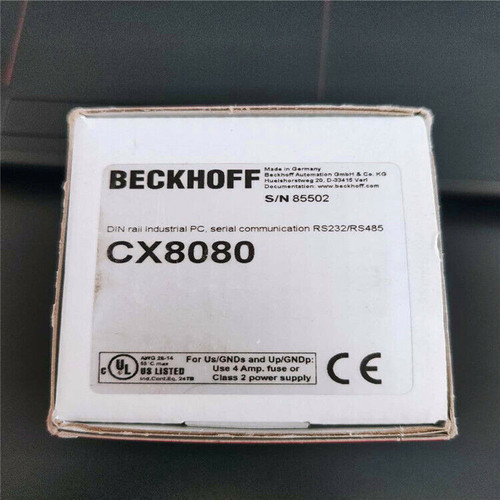 1PC Beckhoff Cx8080 Module Plc - New in Box