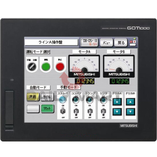 Brand Mitsubishi Gt1665m-stbd Hmi - New Industrial Control Display