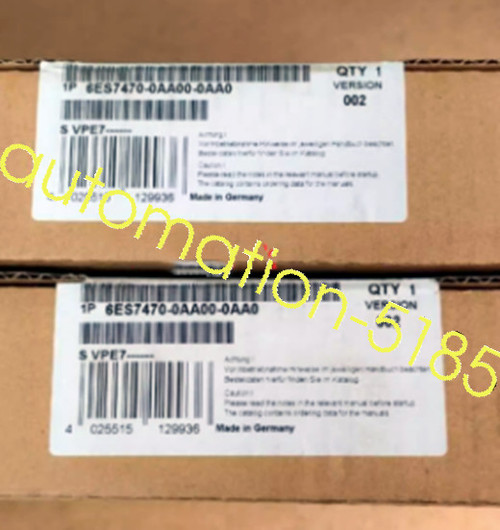 1pcs 6es7470-0aa00-0aa Proportional Control Valve
