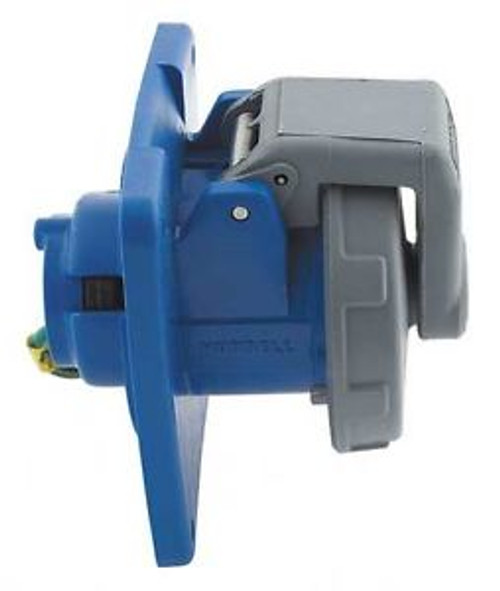 Hubbell Wiring Device-Kellems Hbl4100R9W Receptacle, 3 P, 4 W