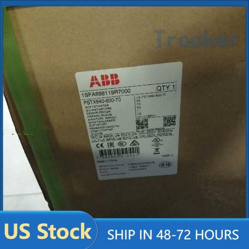 Abb Pstx840-600-70 Soft Starter Pstx840-600-70 New in Box1pcs