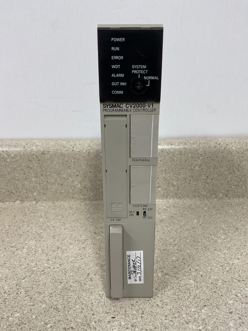 Omron Cv2000-cpu01-v1 Programmable Controller