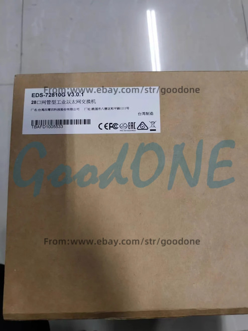 1PC Moxa Eds-72810g Ethernet Switch