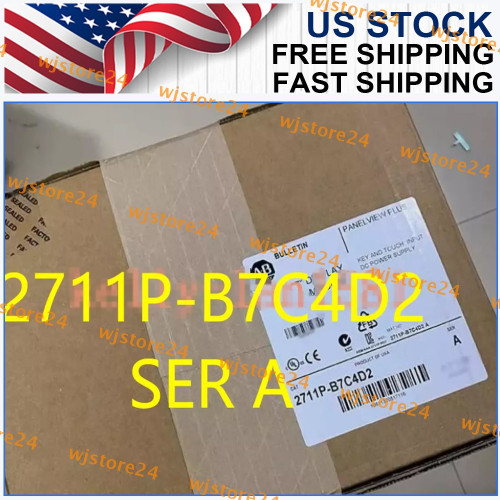 Ab Panelview Plus Terminal 2711p-b7c4d2 - New Touchscreen Display