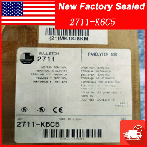 Brand Allen-bradley 2711-k6c5 Touch Screen Hmi Display