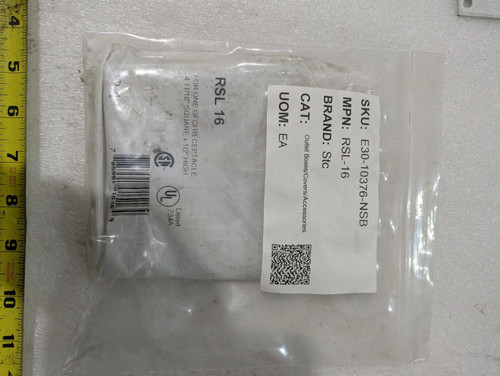 Stc Rsl-16 4 11/16 Square X 1/2" High Covers/outlet Boxes/accessories
