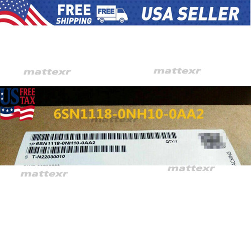 New Siemens 6sn1118-0nh10-0aa2 6sn11180nh100aa2 Simodrive 611 Universal
