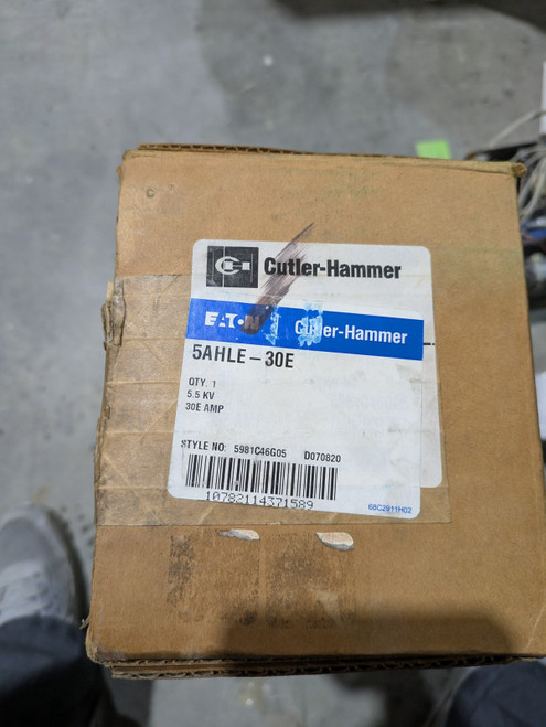 Eaton Cutler-hammer 5ahle-30e 5.5kv 30e Amp Distribution Fuses