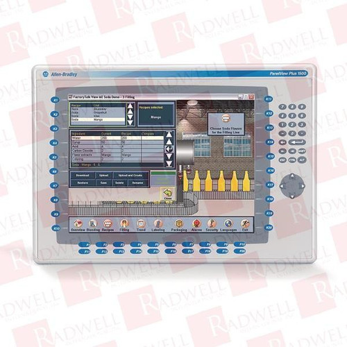 Allen 2711p-b15c1d6 Hmi Touchscreen Display