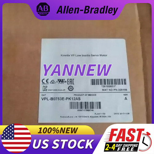 Brand Allen-bradley Vpl-b0753e-pk12as Variable Frequency Drive