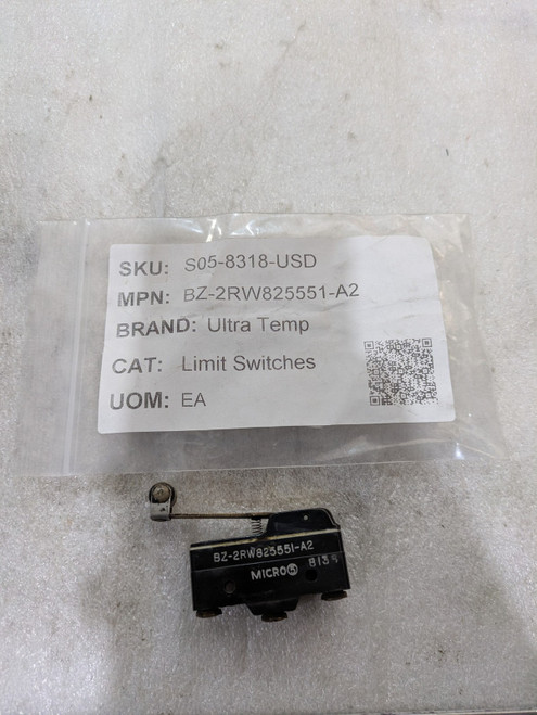 Micro Bz-2rw825551-a2 Limit Switches - 125-480vac 15a