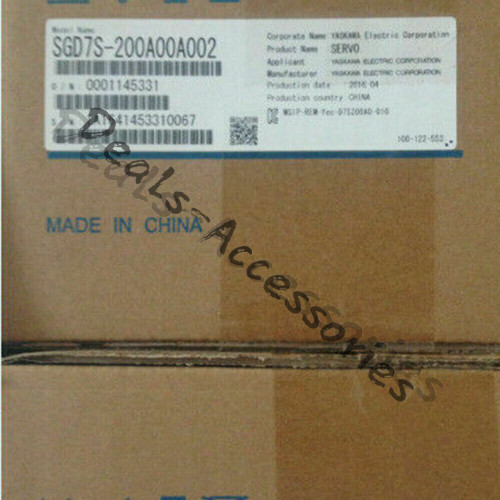 Yaskawa Sgd7s-200a00a002 Servo Driver - New