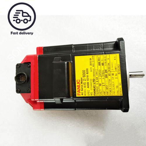 1pcs A06b-2218-b300 Servo Motor - Used
