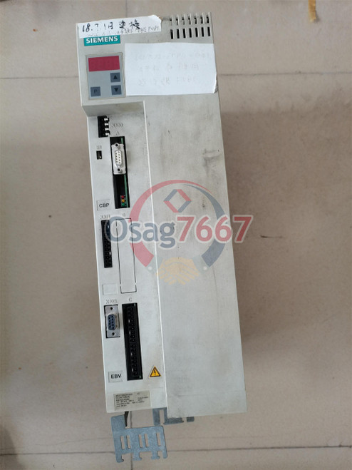 1pc Siemens 6se7022-6tp60-z Main Drive - Used