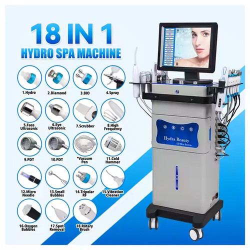 18 Diamond Peel Microdermabrasion Water Hydradermabrasion Spa Equipment