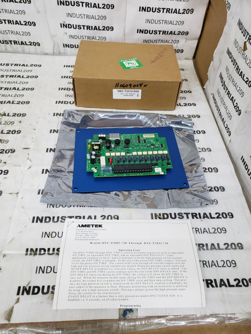 Ametek Dnc-t2010-r20 Board - New Open Box Condition