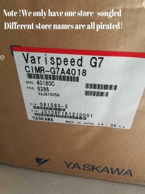 1PCS Cimr-g7a4018 Variable Frequency Drive - New