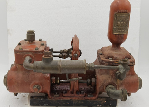 Antique Roberts Duplex Water Motor Steam Pump - Used
