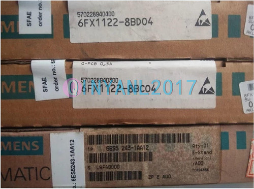 1PCS Siemens 6fx1122-8bc04 Plc Industrial Control System