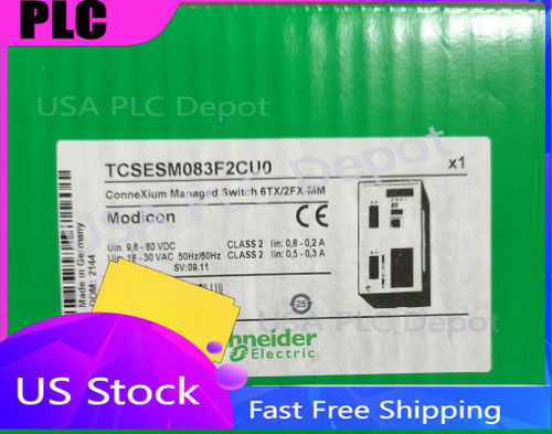 1pcs Schneider Tcsesm083f2cu0 Ethernet Module - New