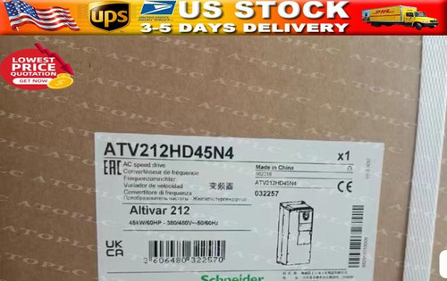 1PC Schneider Atv212hd45n4 Variable Frequency Drive for Motor Control