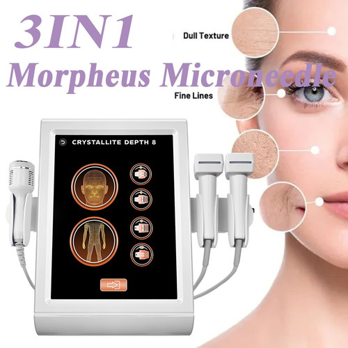 3in1 Rf Skin Lift Machine - Micro Needle Wrinkle Removal Device