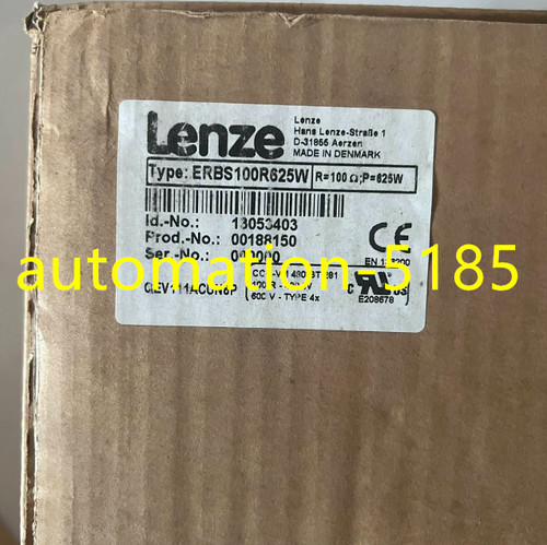 1pcs Lenze 9400 Drive Brake Resistor Erbs100r625w - New