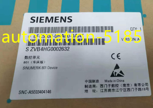 1PCS Siemens 801 Numerical Control System 6fc5500-0ba00-0aa1 - New