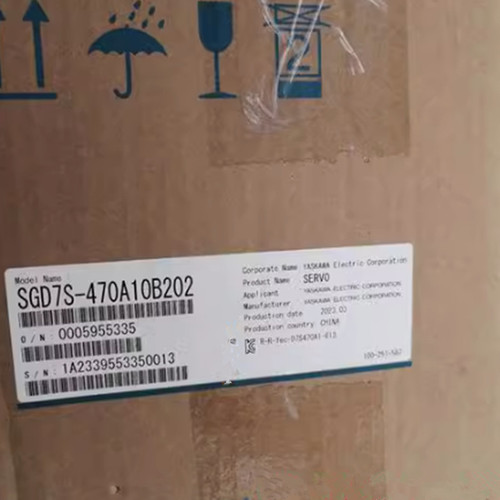 Yaskawa Sgd7s-470a10b202 Servo Drive - New Industrial Equipment