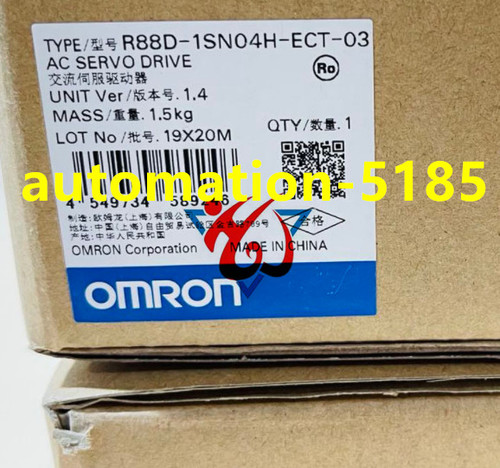 Omron R88d-1sn04h-ect-03 Ac Servo Drive