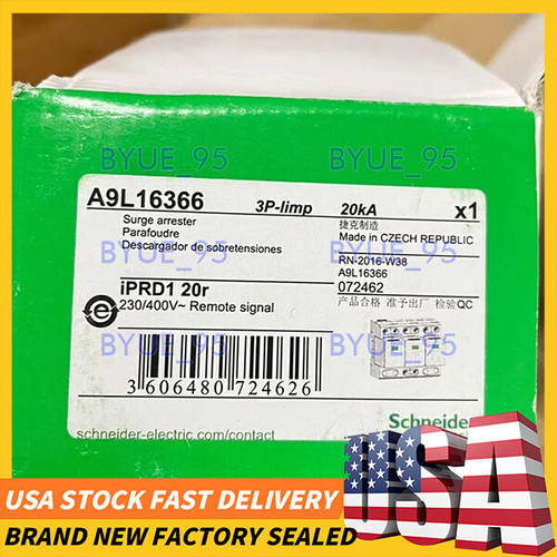 Schneider Electric A9l16366 Sealed Circuit Breaker - New
