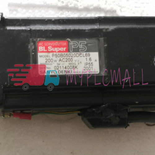 Sanyo Denki P50b05020dcl69 Servo Motor Used Equipment