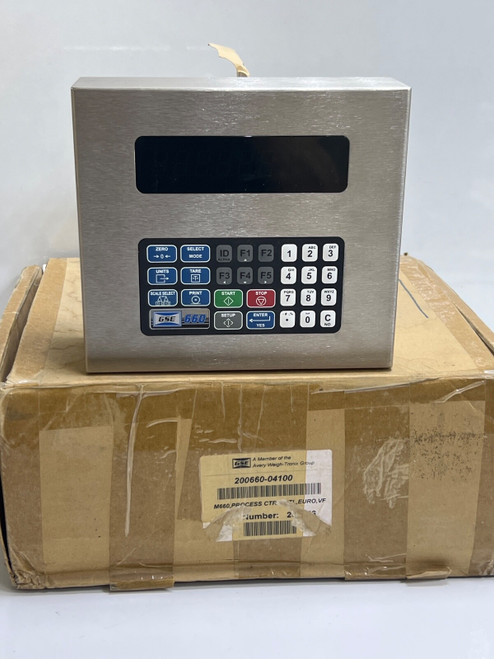 Gse 660 Series Scale Controllers 200660-04100 - Precision Measurement