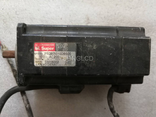 Sanyo Denki Servo Motor P50b05010dbs00 - High Performance Motor - Used