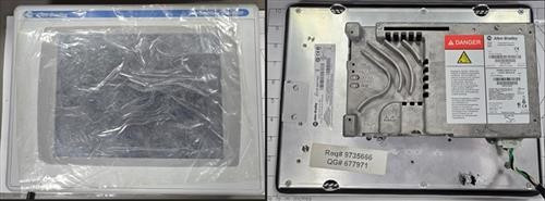 Allen Bradley 2711p-rdt10c Panelview Plus 1000 Touchscreen Display