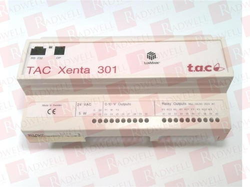 Schneider Electric Tac-xenta-301 Controller - Building Automation System
