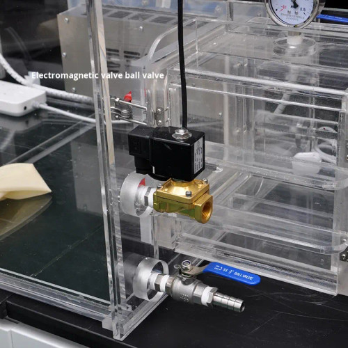 Henan Mingguan Scientific Instruments Co., Ltd. Custom Acrylic Laboratory Glove Box with Auto Temp & Humidity Control