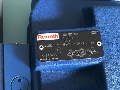 3m R900728586 4wrz16w8-150-7x/6eg24n9k4/d3m Hydraulic Valve