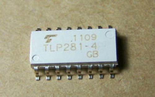 100p x PHOTOCOUPLER/PHOTO-TRANSISTOR IC TLP281 / TLP281-4