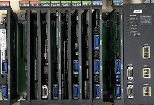 Yaskawa Jznc-irk22m Drive Chassis with Multiple Boards