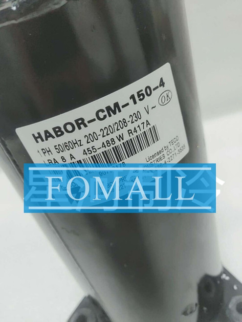 1Pcs Habor Cm-150-4 Oil Cooling Compressor 1ph 50/60hz 200-230v