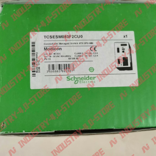 1PCS Schneider Tcsesm083f2cu0 Ethernet Module - New