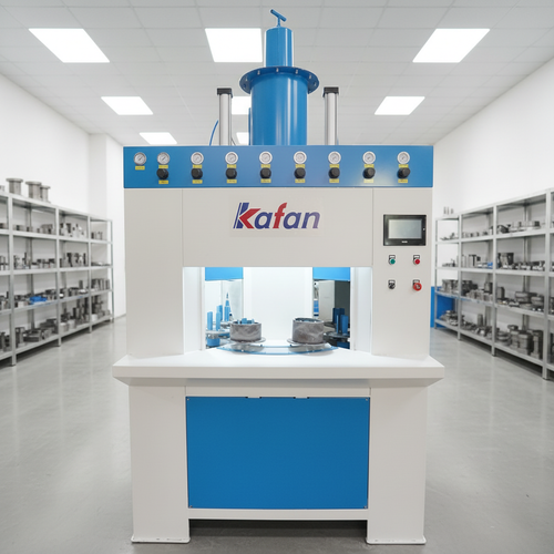 Hangzhou Kafan Machinery & Equipment Co., Ltd. Automatic Rotary Table Sand Blasting Machine for Batch Processing