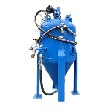 Qingdao Jinwo Machinery Manufacturing Co., Ltd. Manual Engine-powered Mobile Dust-free Sandblaster for Metal Parts