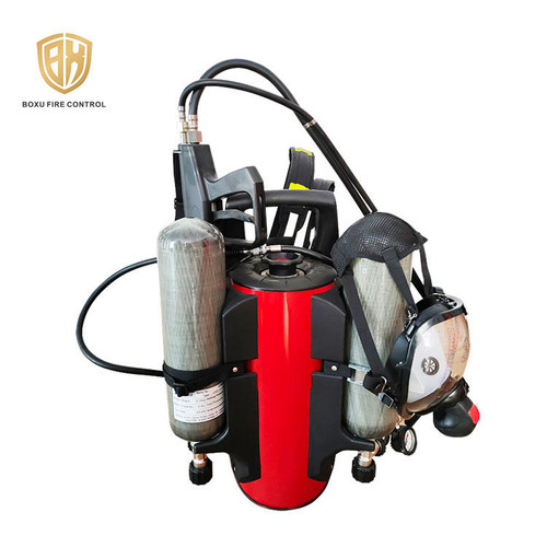 12l Backpack Water Mist Fire Fighting System with Air Breathing Apparatus