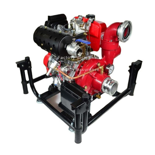 15hp Portable Gasoline Firefighting Water Pump for Truck Use