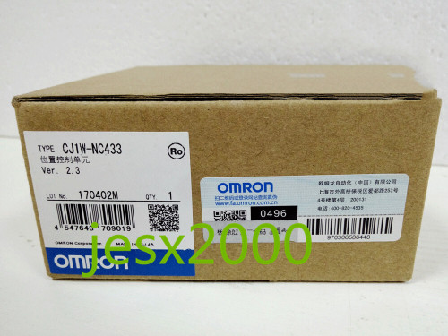 1PC Omron Cj1w-nc433 Position Control Unit for Automation