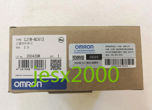 1PC Omron Cj1w-nc413 Position Control Module - Precision Control
