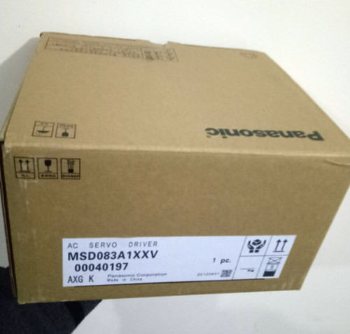 Panasonic Msd083a1xxv Servo Driver - High Performance Control
